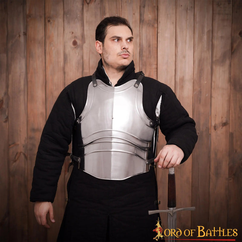 Nero corazza con quattro piastre, 1,2 mm 