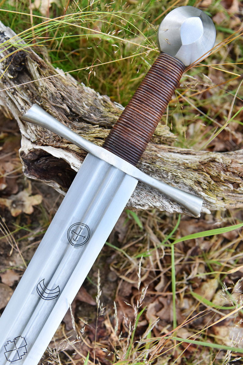 Medieval spada River Witham, 13° secolo, semi-affilato 