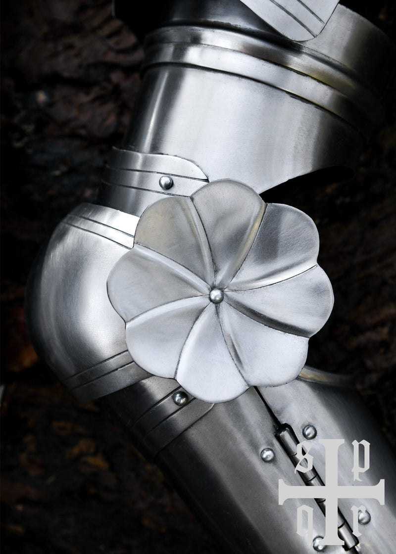 Gotische vambraces, armpantser, 1.6 mm