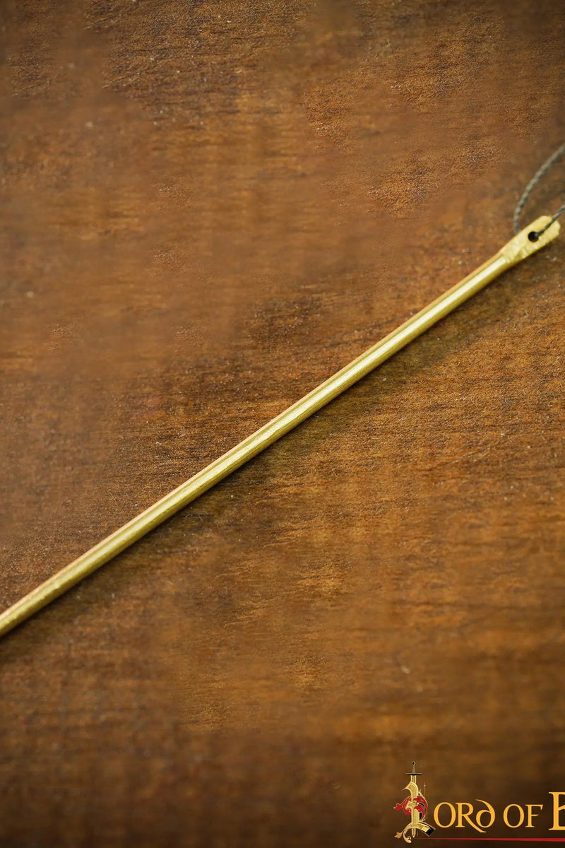 Messingen naalden, set van 6 stuks