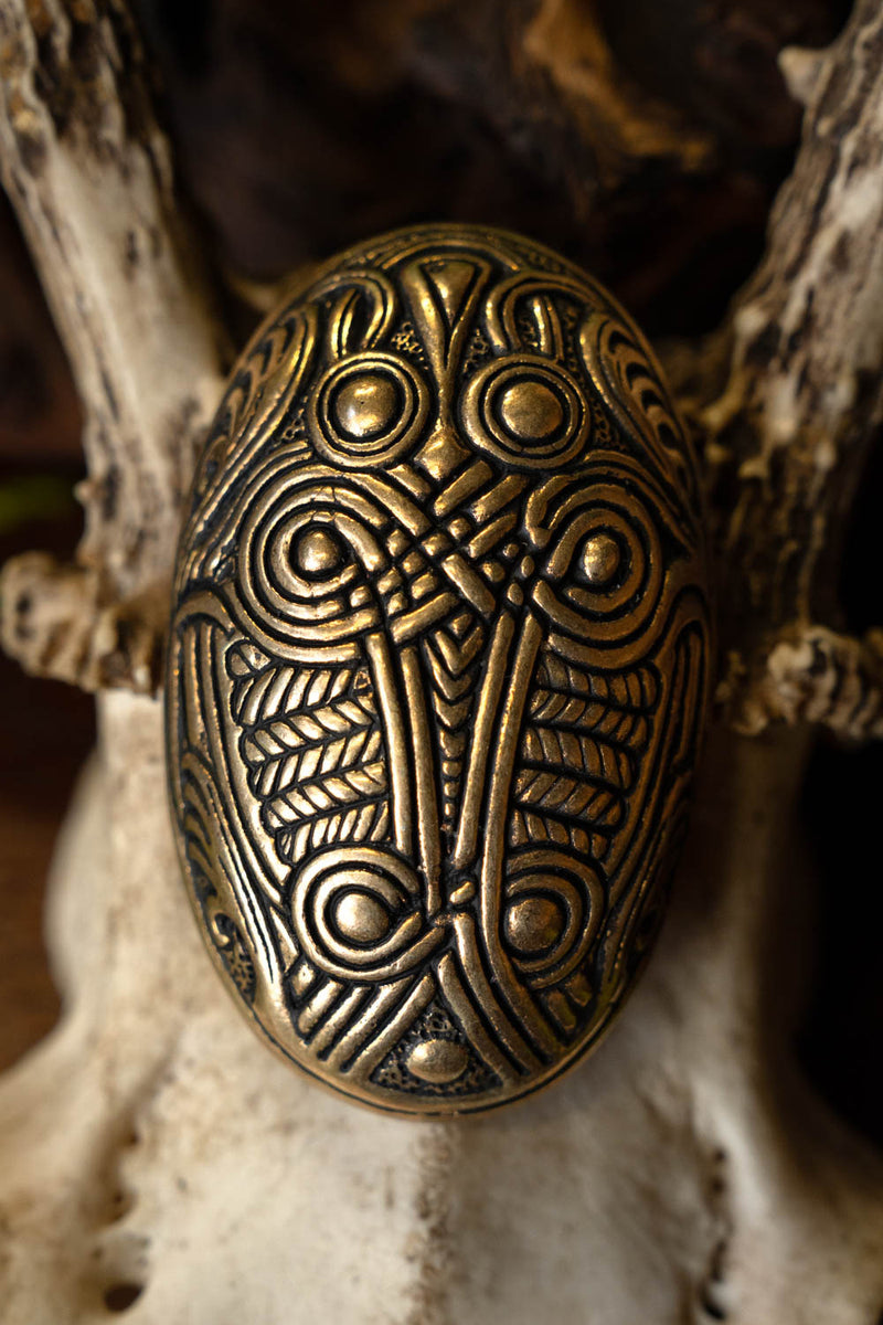 Viking tortoise brooch Dorestad, bronze, price per piece