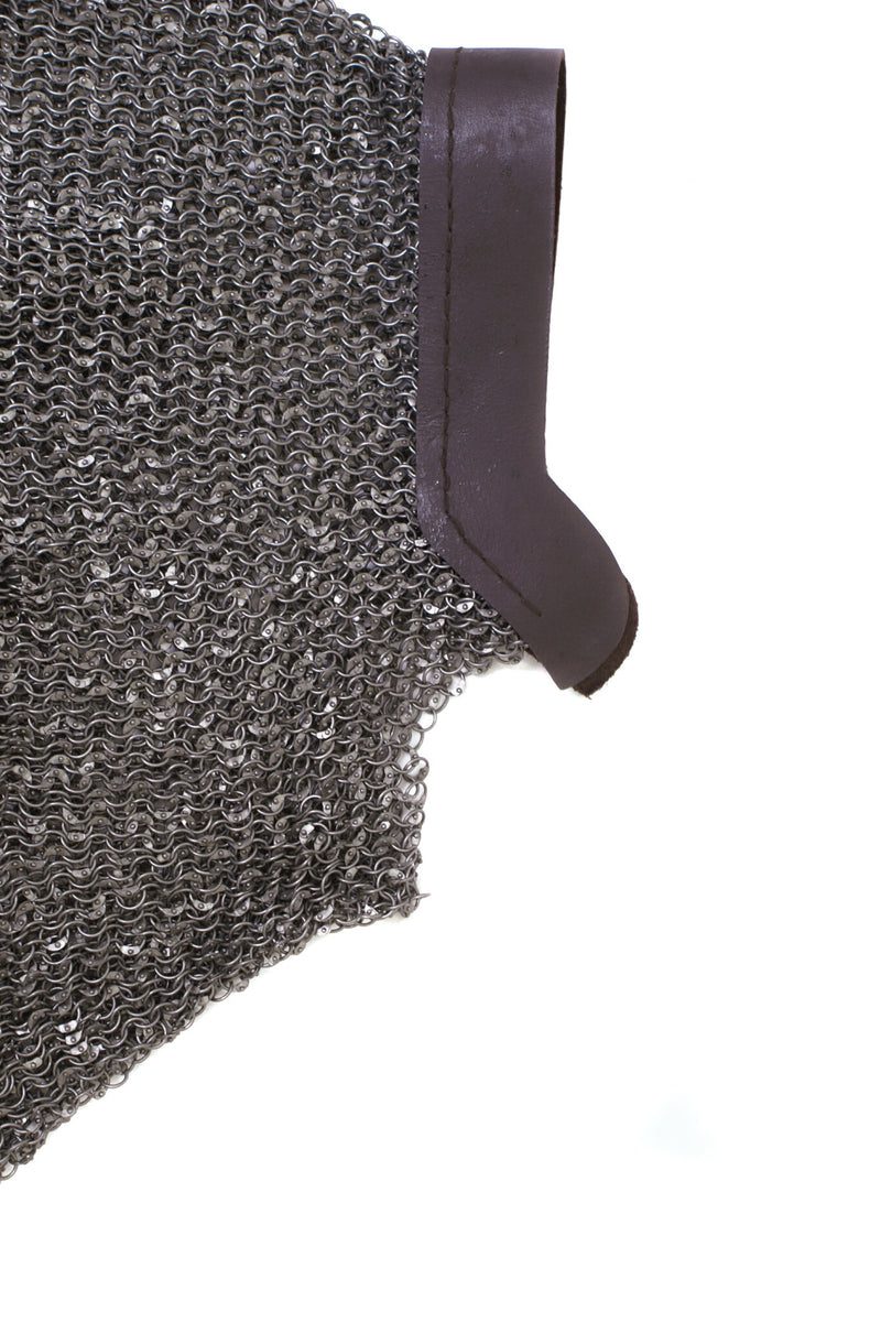 Camail, aventail, onbehandeld, ronde ringen - ronde klinknagels, 8 mm