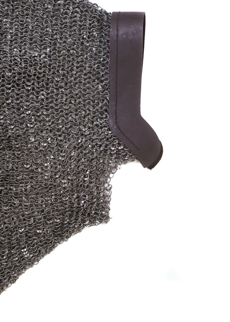 Camail, aventail, untreated, round rings – round rivets, 8 mm