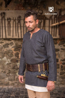 Tuniek Lodin, donkergrijs, wolmix