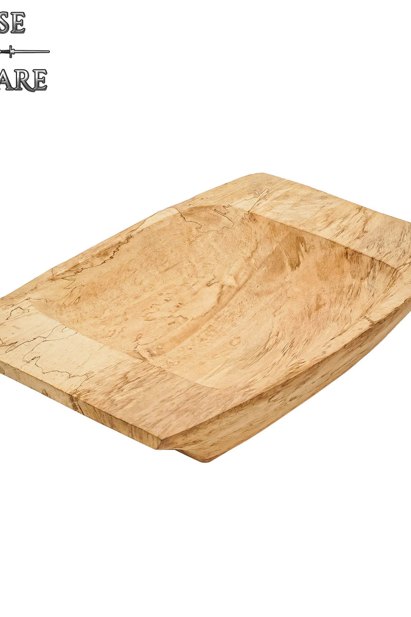 Medieval wooden dish