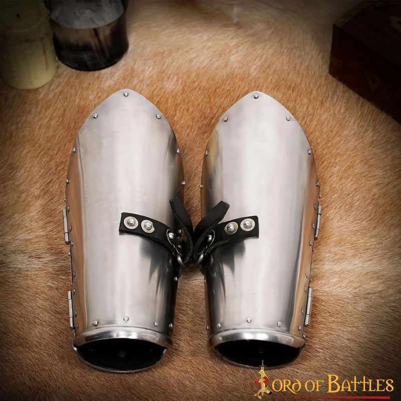 Brassards du 15ème siècle, canons d'avant-bras, 1,6 mm 