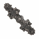 Viking Broche Birka, grób 1080, Silver Orzeczany