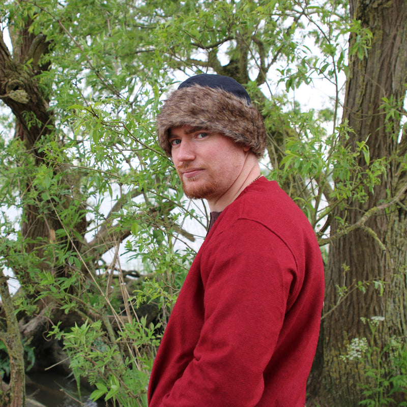 Birka chapeau viking, noir 