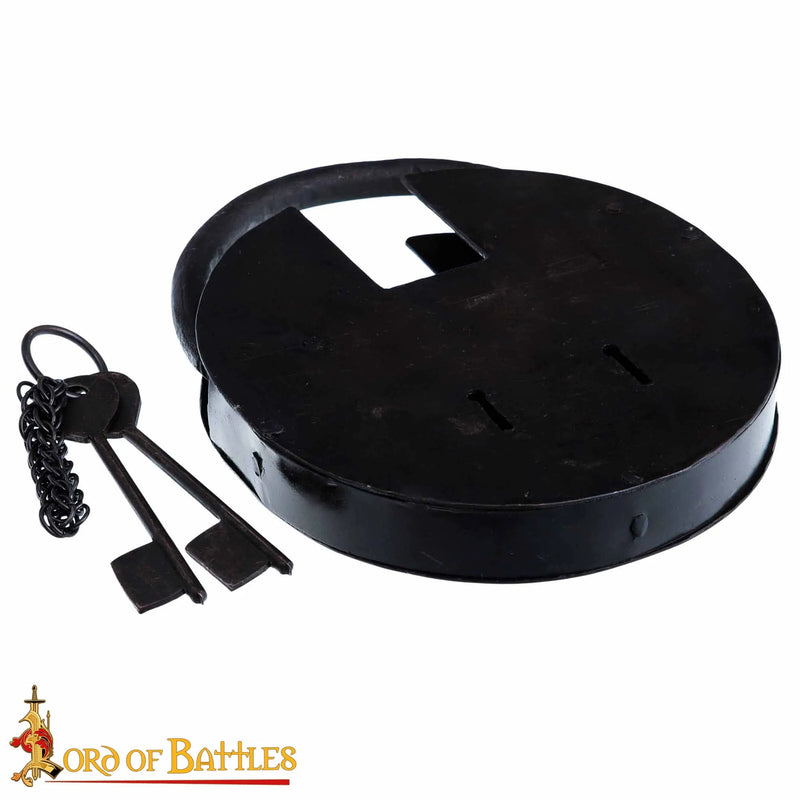 Large medieval padlock