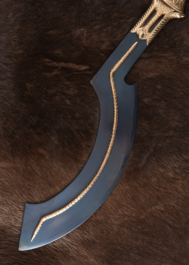 Egyptian khopesh, semi-sharp