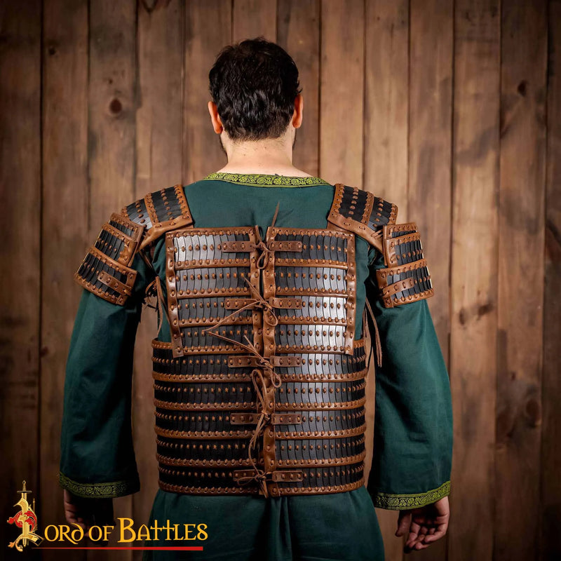 Viking lamelpantser Visby, gebronsd