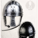 Viking helm Blacwin gepolijst, 1-1.2 mm