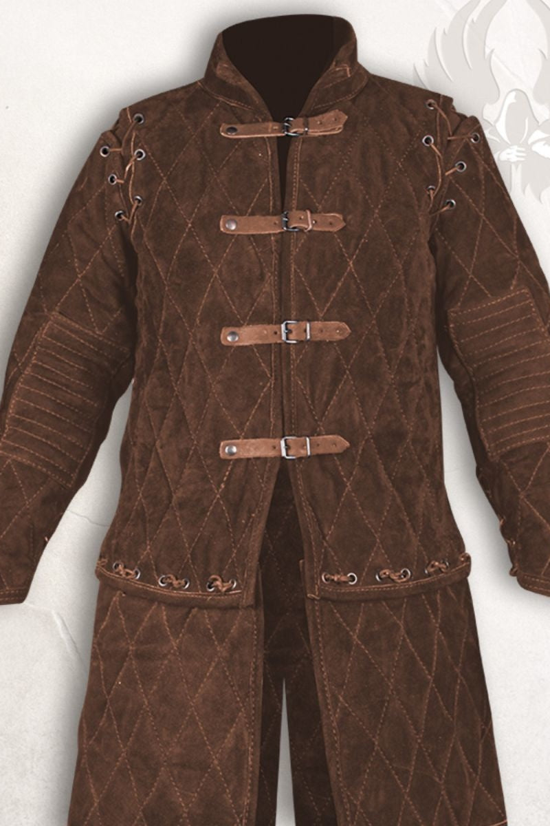 Gambeson Arthur suede leather complete set brown