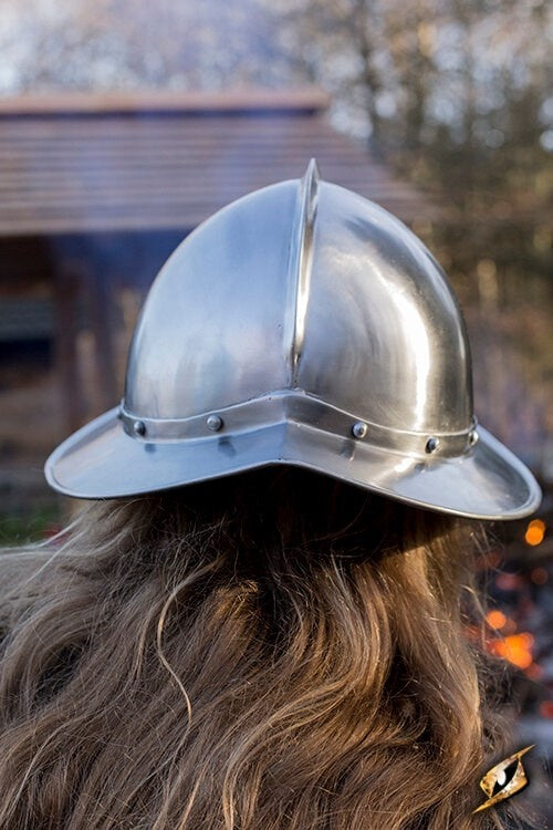 17e eeuwse morion, pikeman's pot, 1,0 mm