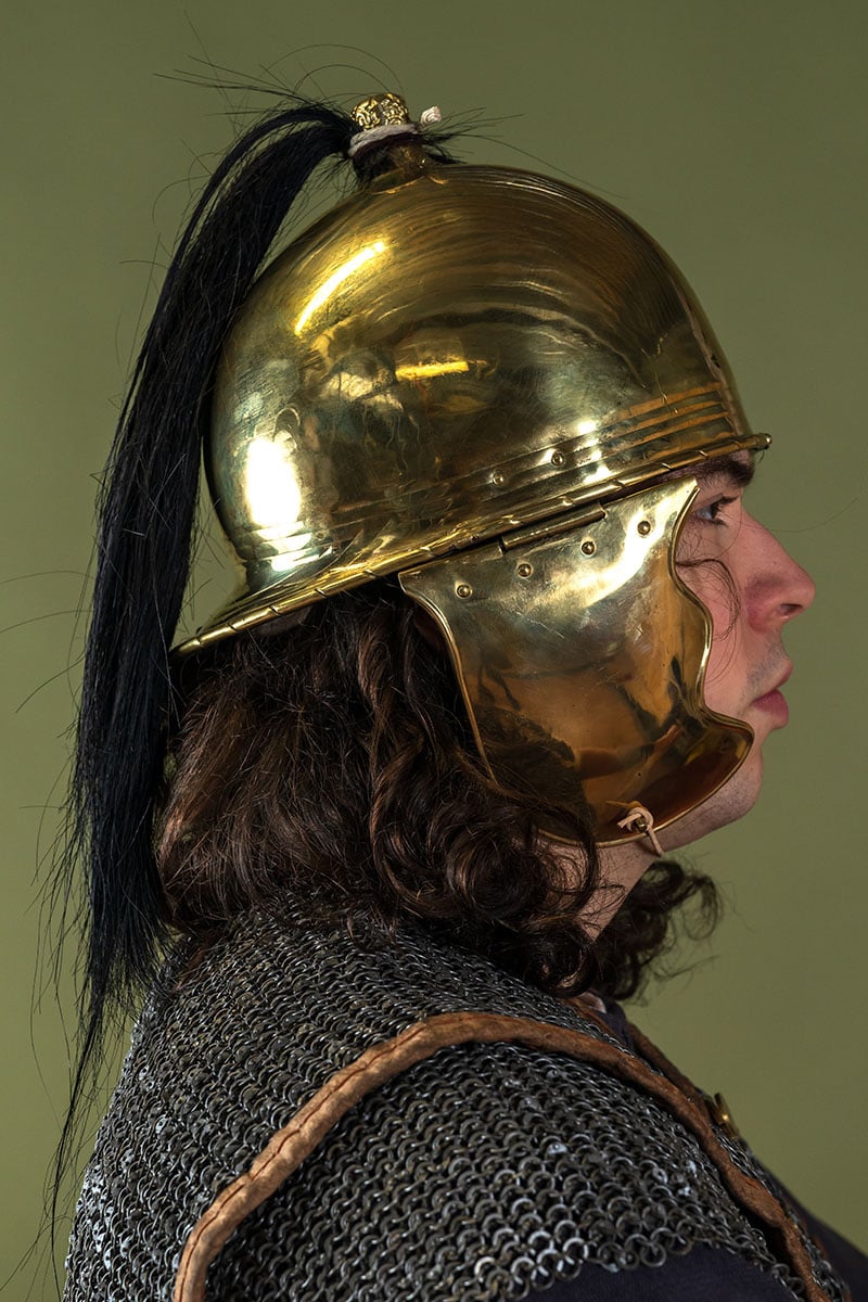 Republikeinse montefortino A, messing, 1.3 mm