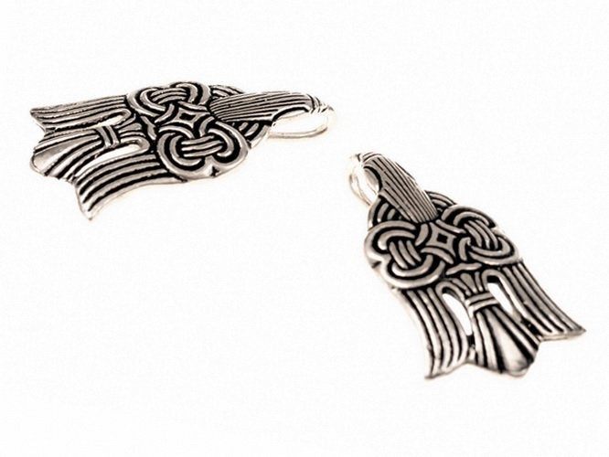 Rusvik beenwindsel sluiting, verzilverd brons