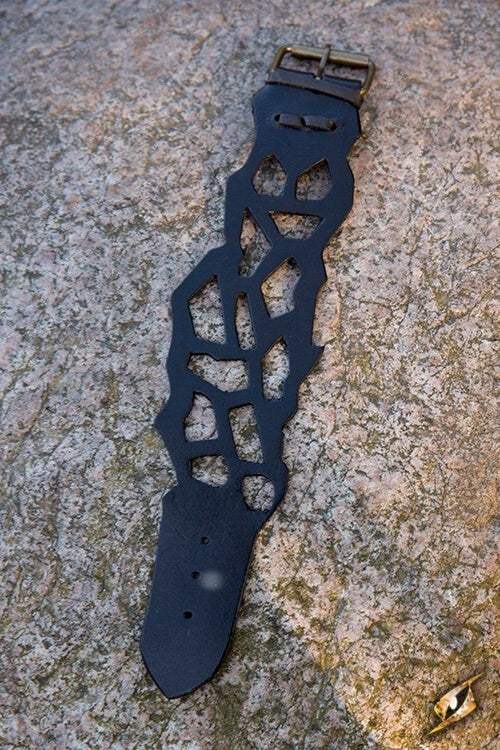 Filigranarmbånd, læder 