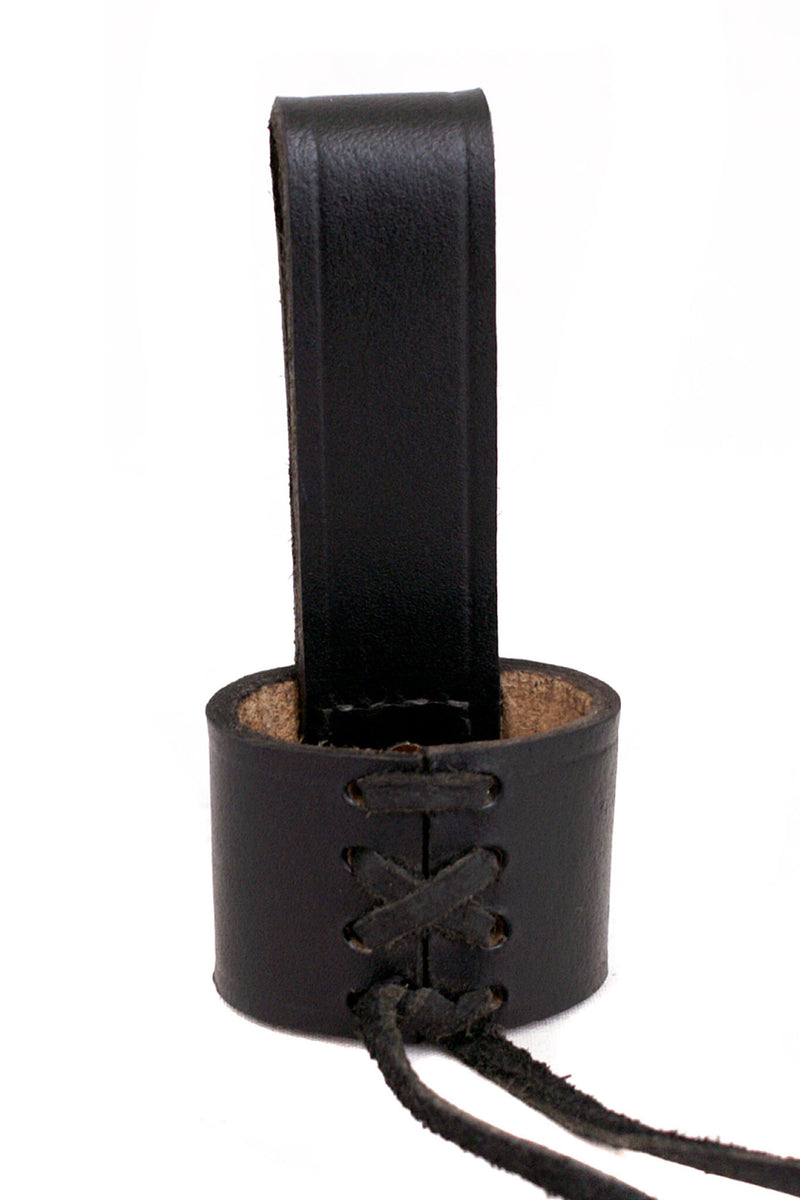 Riemhouder voor dolk, zwart