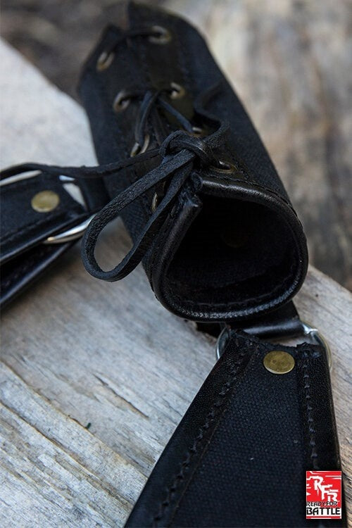 RFB LARP holder to løkker, sort 