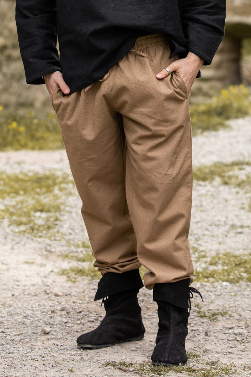 Katoenen broek, zand