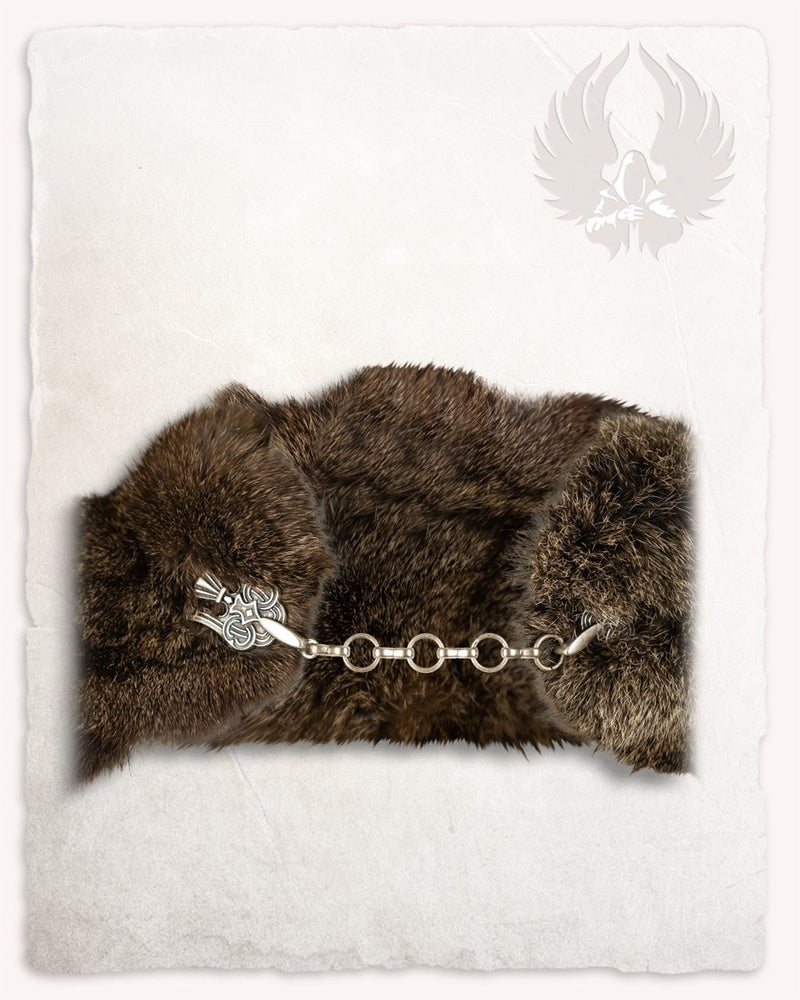 Pelliccia collare Jon, nero 