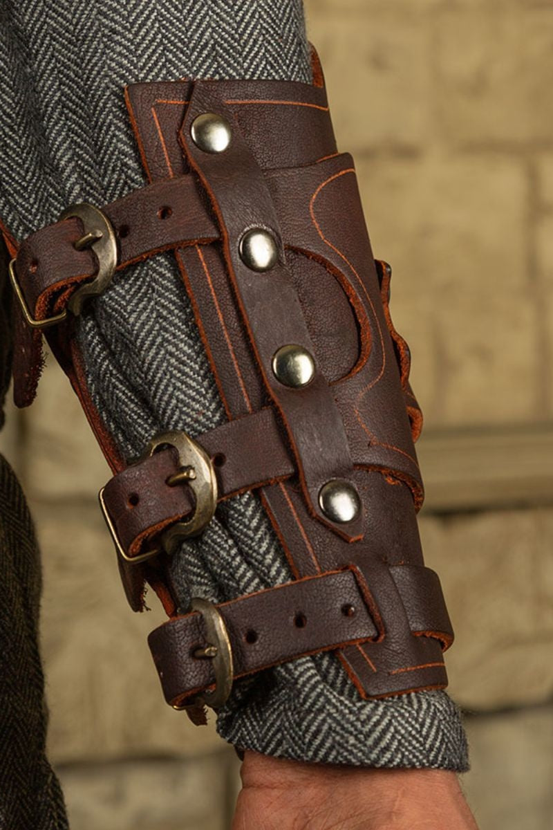 Geralt Arm Protector do butelek, brązowy, po lewej