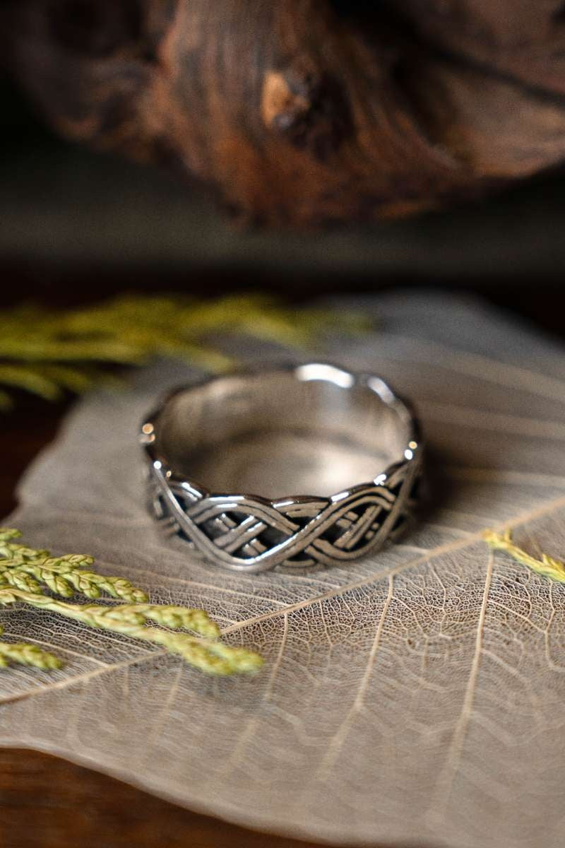 Normandische ring, sterling zilver