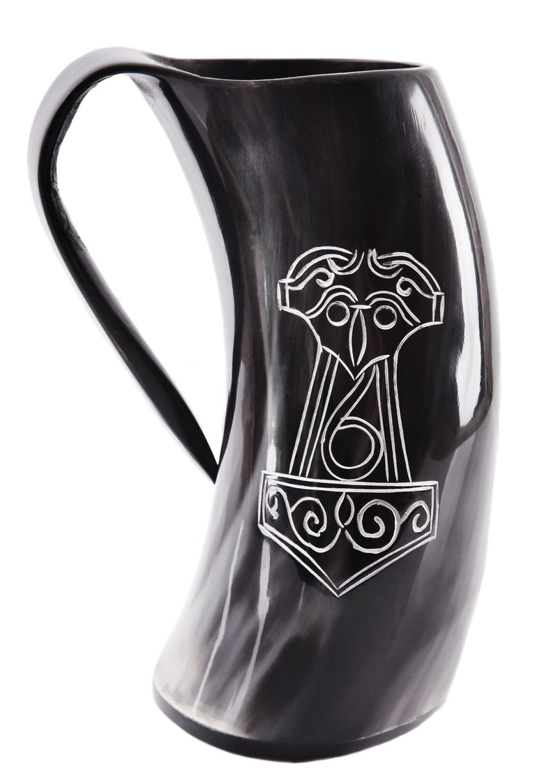 Cuerno de beber Mjolnir, 650-1000 ml 