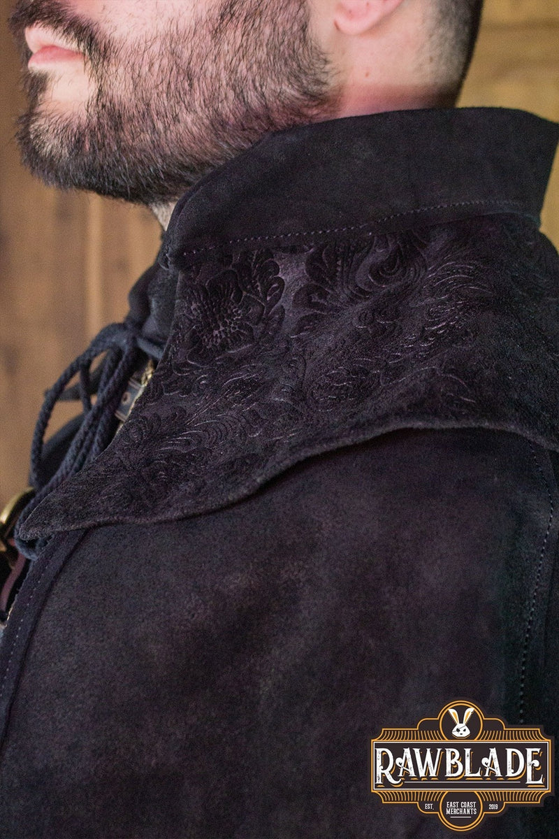 Agrippa mantel- Zwart