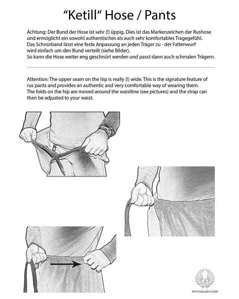 Ketill Viking Broek, zwart