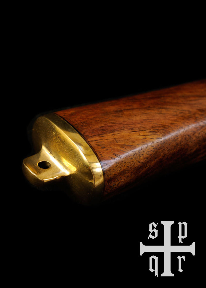 Vikingsax Wexford, Damaszener Stahl, semi-scharf 