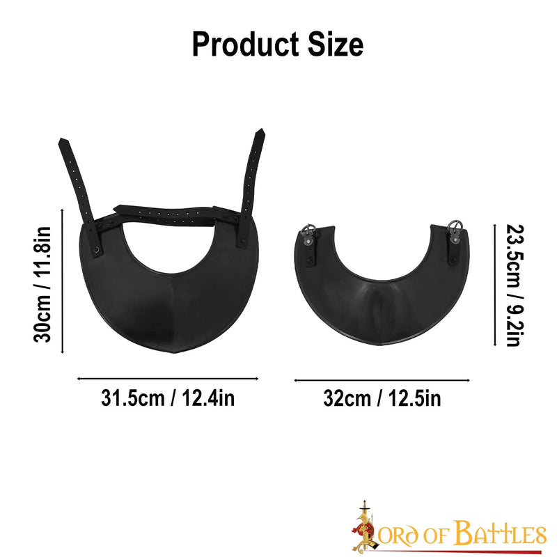 Black gorget, 1.2 mm