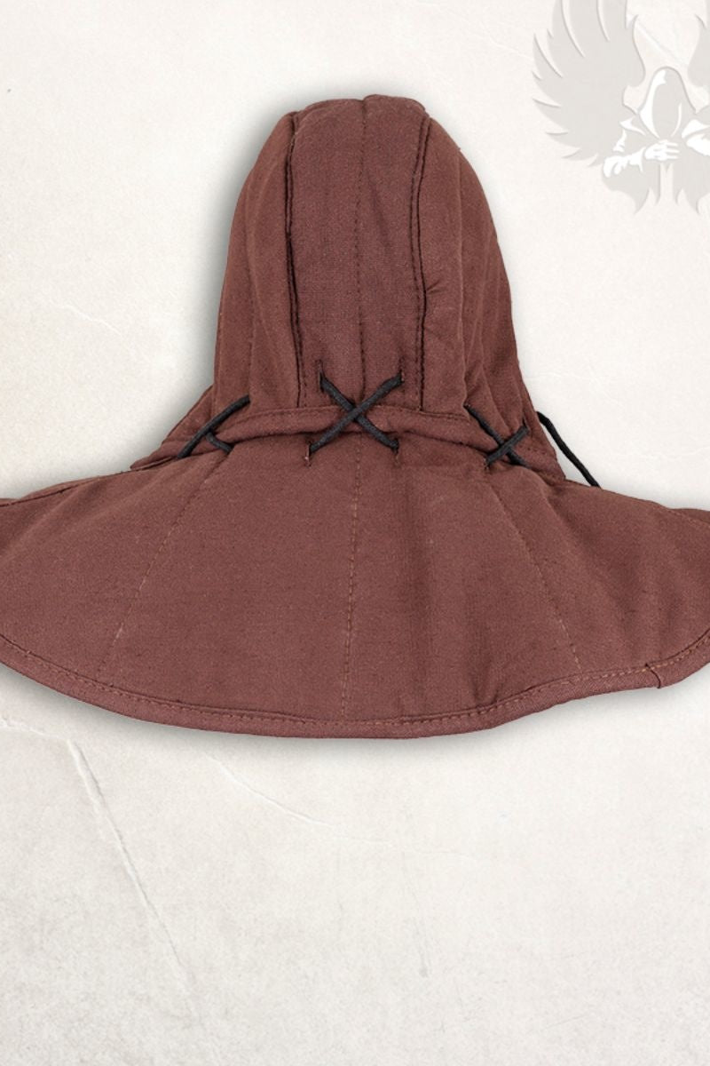 Gambeson kap en kraag Aulber bruin