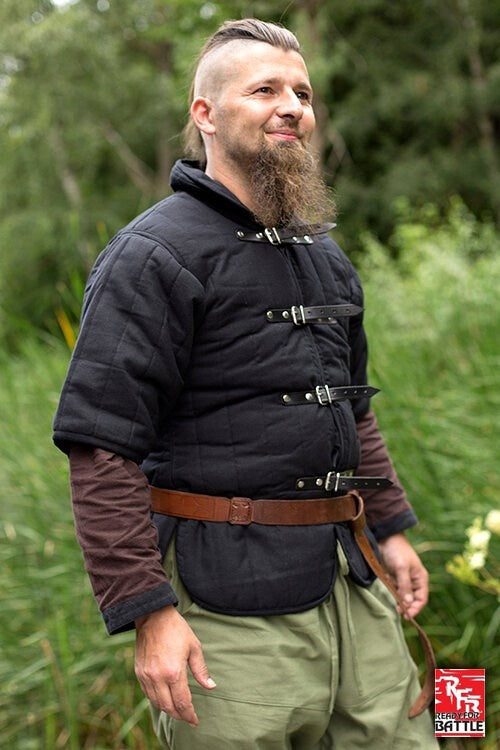 RFB gambeson met korte mouwen, zwart