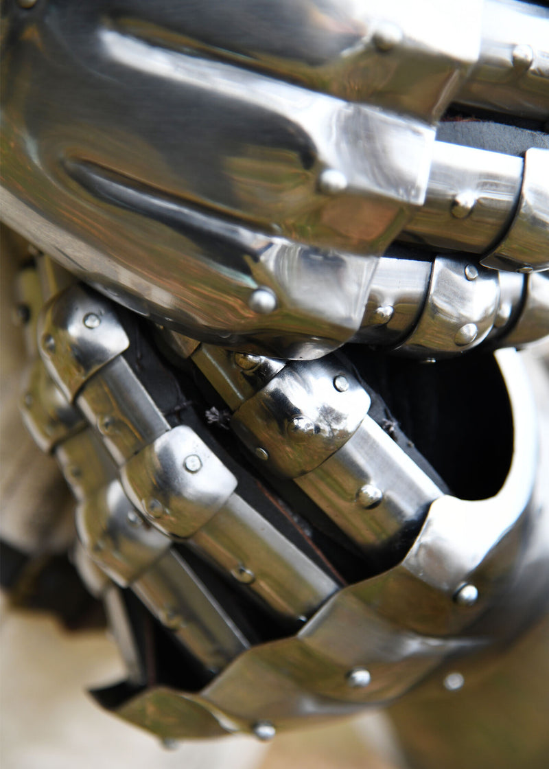 Zandloper handschoenen Wighelm, 1350-1410, 1.6 mm