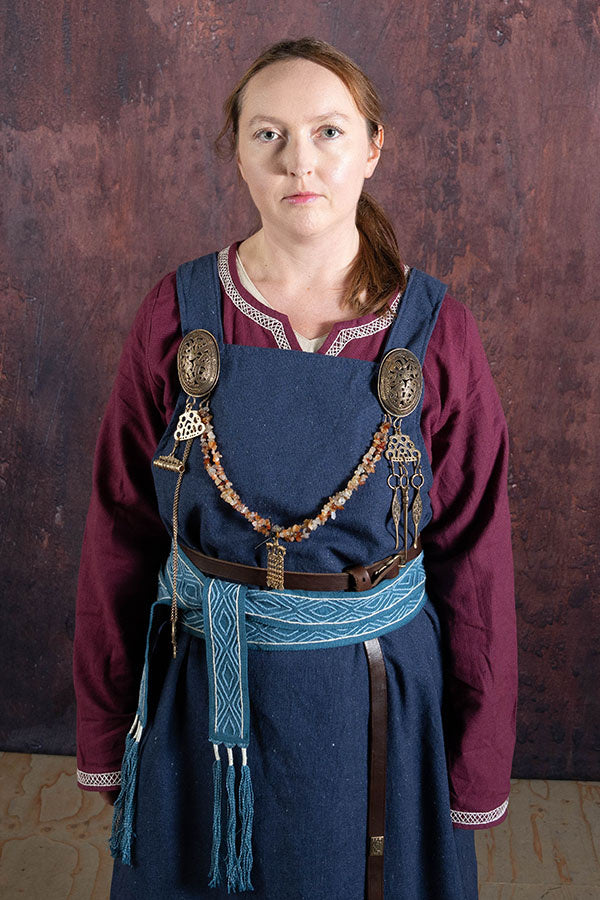 Viking bælte Kasse, blå, 235 cm 