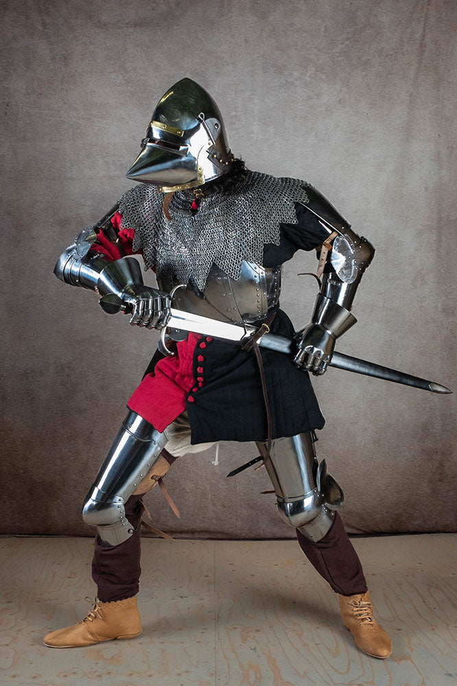 Zandloper handschoenen 1350-1410, 1.6 mm