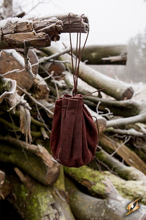 Lederbeutel Michelangelo, braun