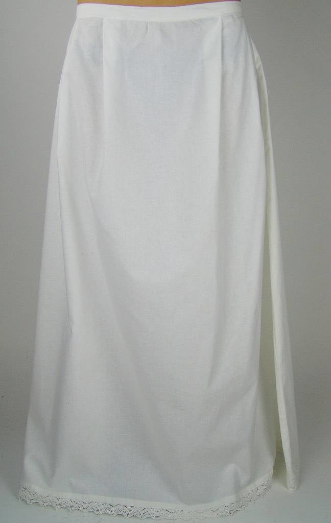 Delantal con encaje, blanco 