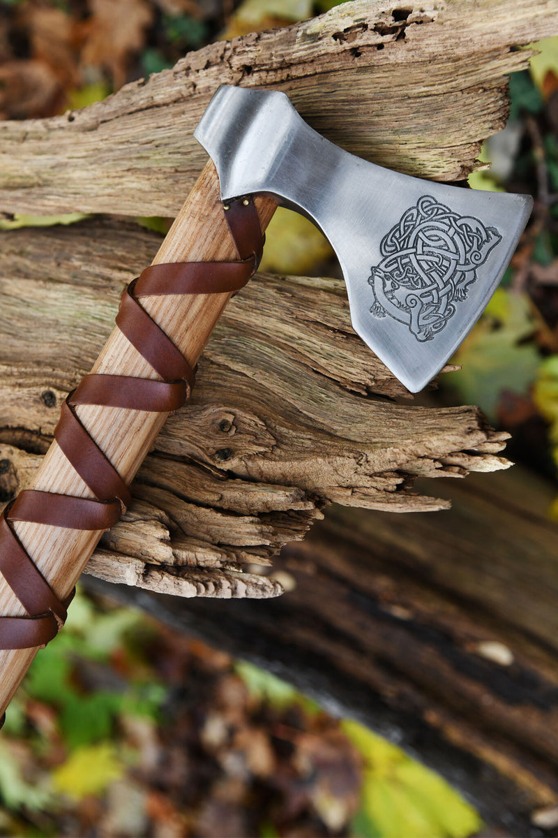 Viking Bijl, typ E, grawerowany