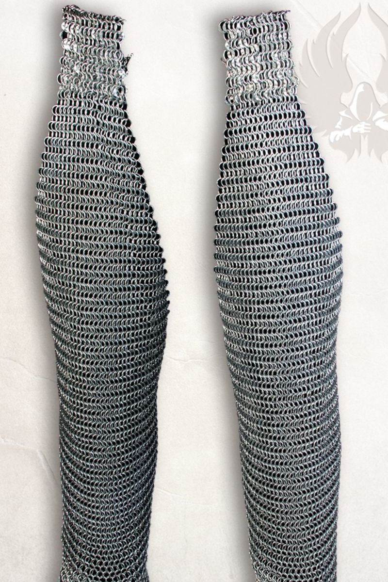 Maliën chausses Richard, ongeklonken ronde ringen, 8 mm