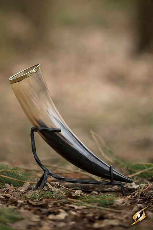 Drinking horn Alruna, light, 500-650 ml