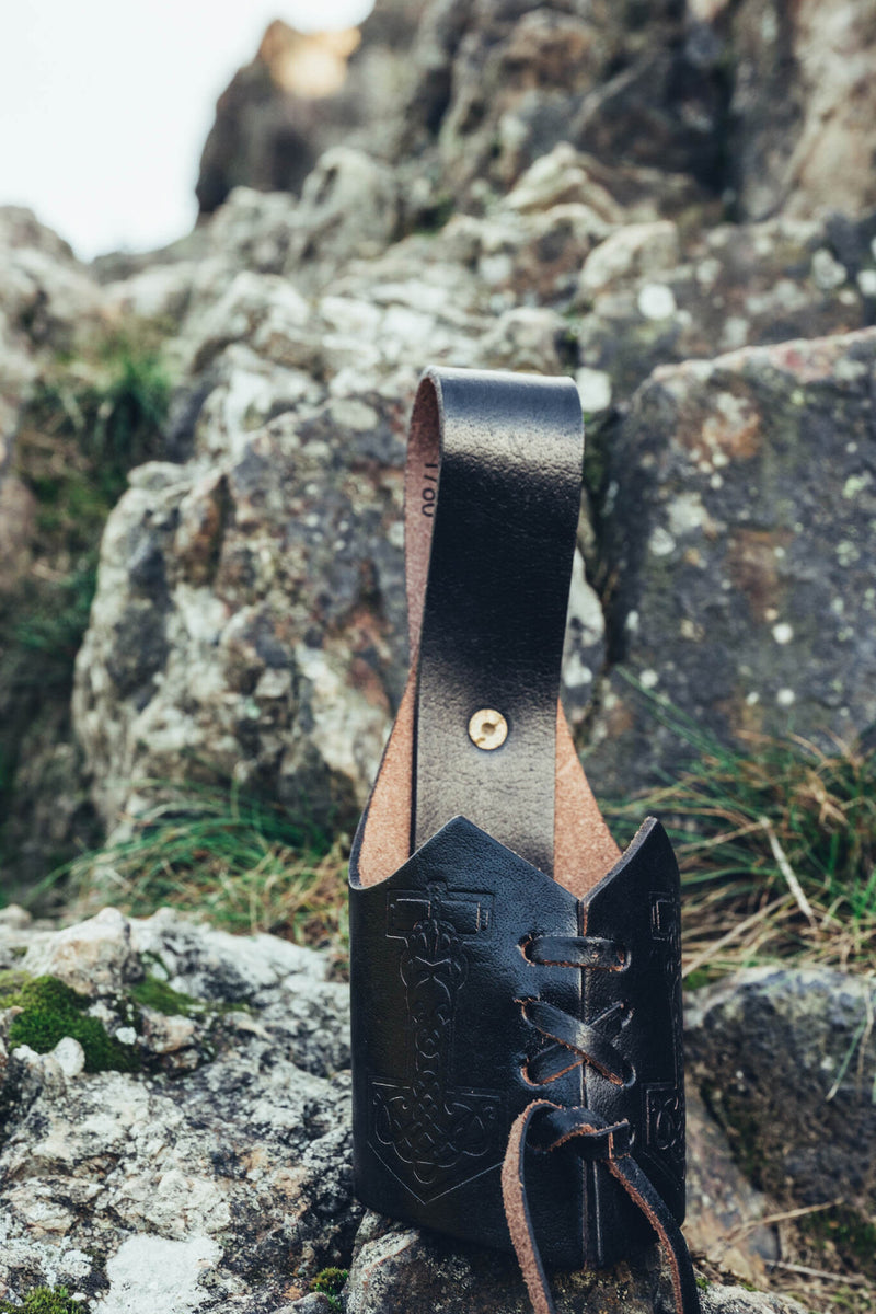 Drinkhoorn houder Thorshamer, zwart