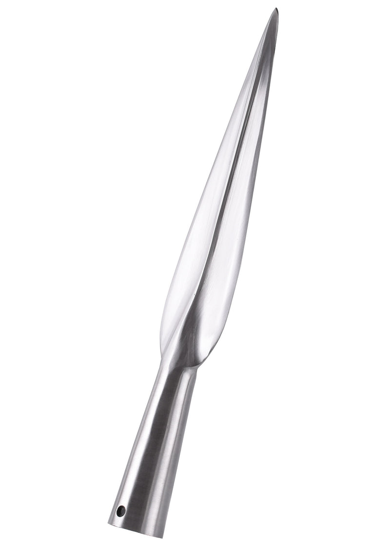 Klassieke bladvormige speerpunt, ca. 31 cm, semi-scherp