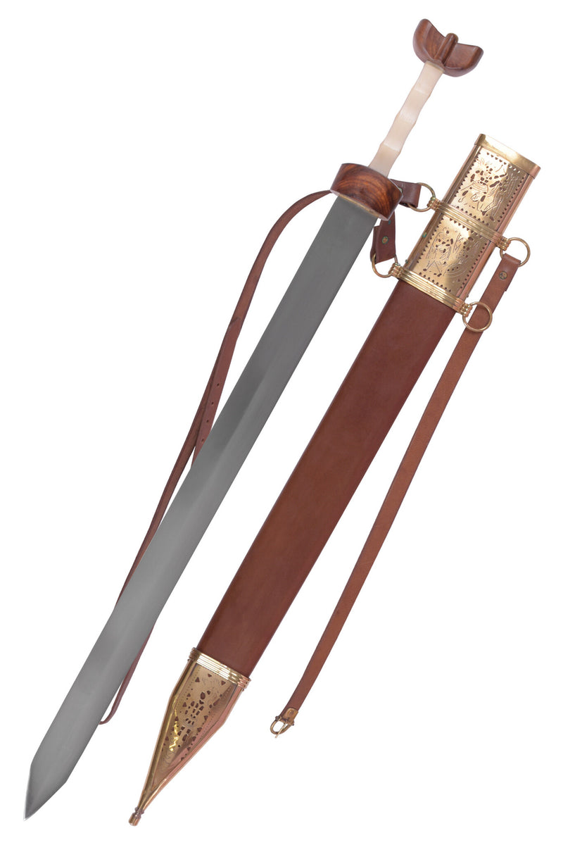 spatha germanico del IV secolo, semi-affilato 