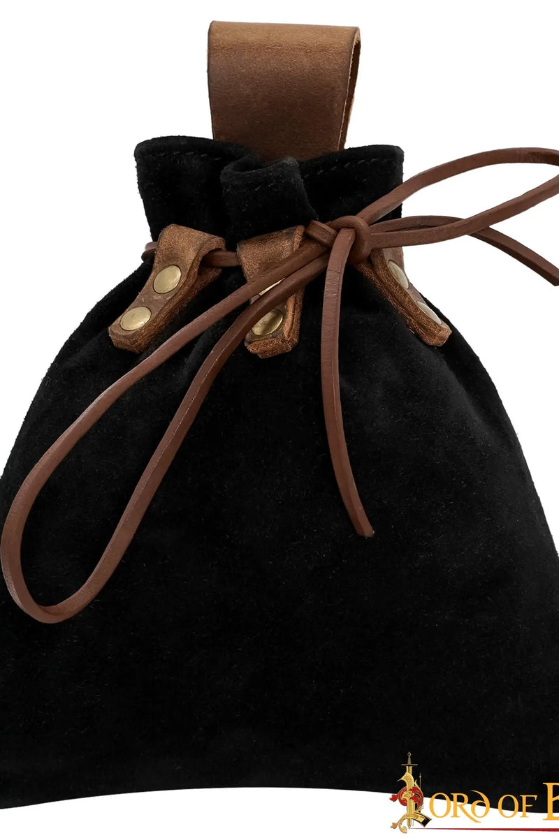 Middeleeuwse buidel Amelyn, zwart