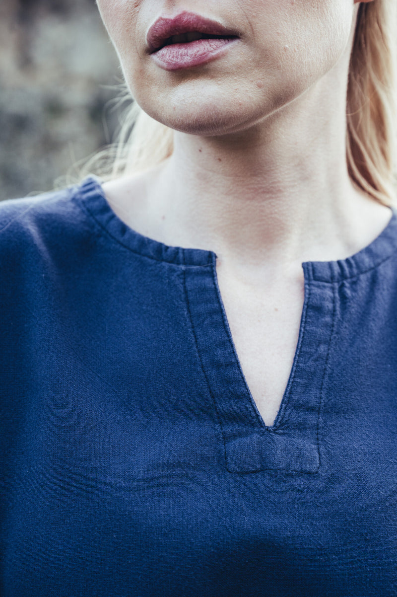 Viking jurk Valdis, blauw