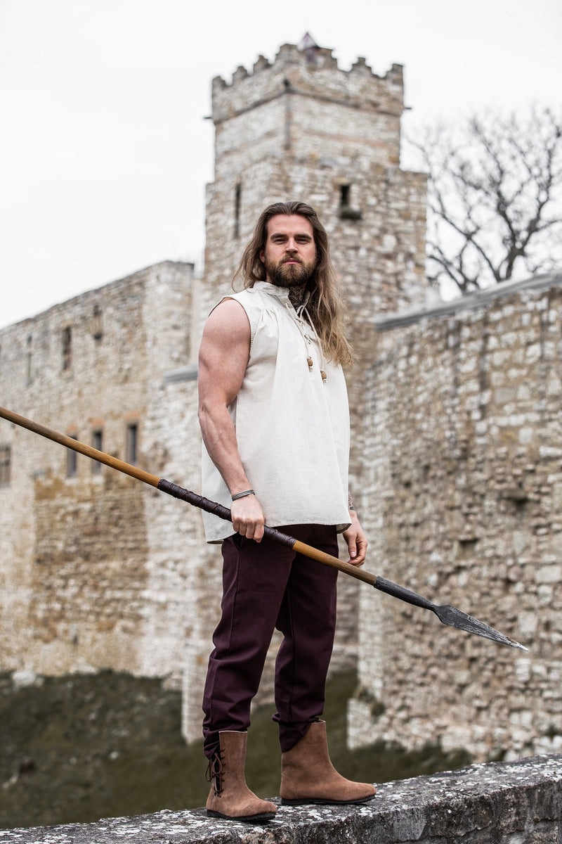 Middeleeuws hemd Louis, creme