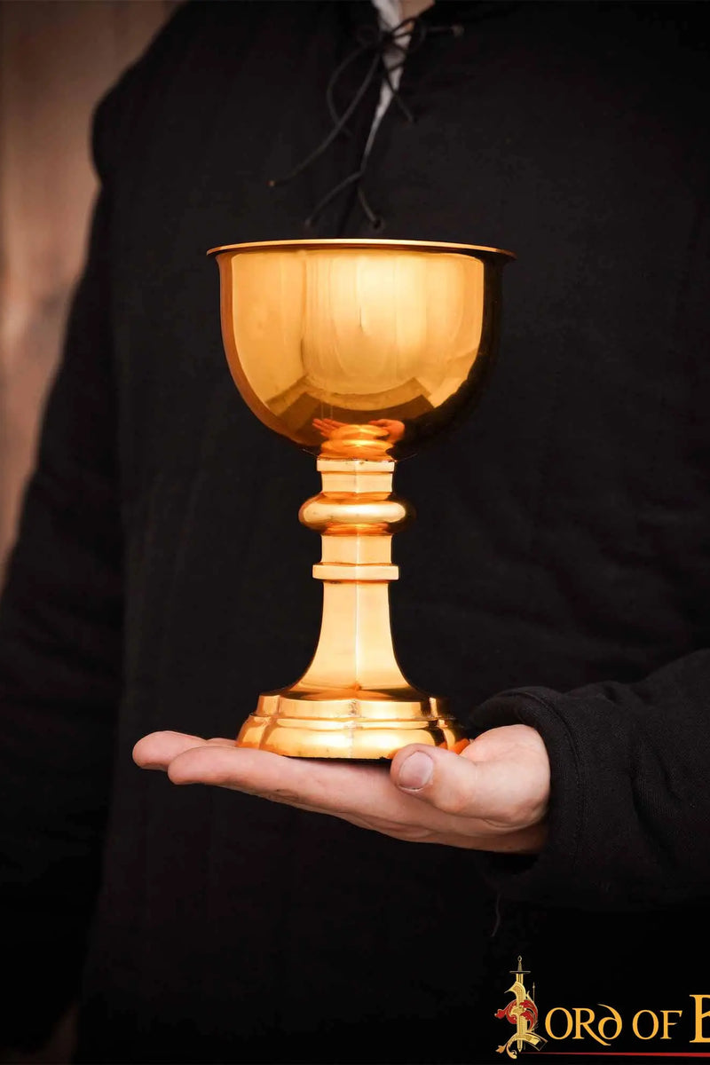 Middeleeuwse messingen kelk