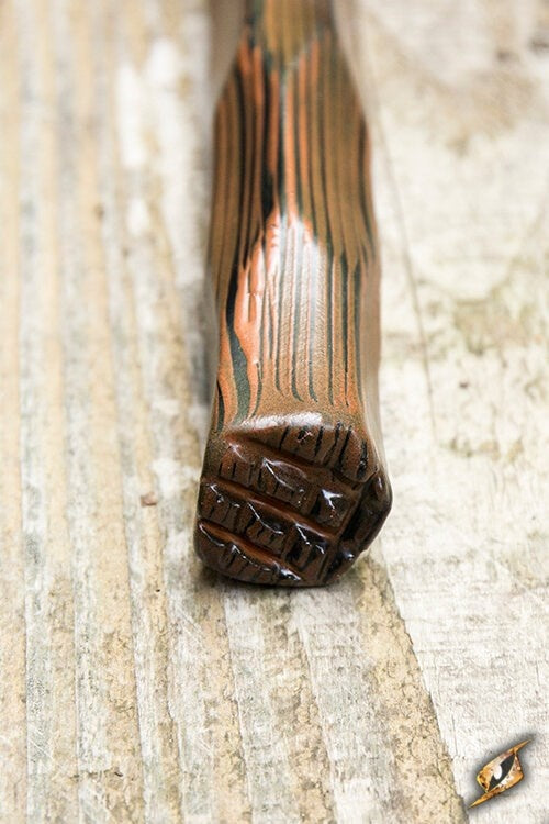 Trä Quaterstaff, 150 cm, Lajv skumvapen 